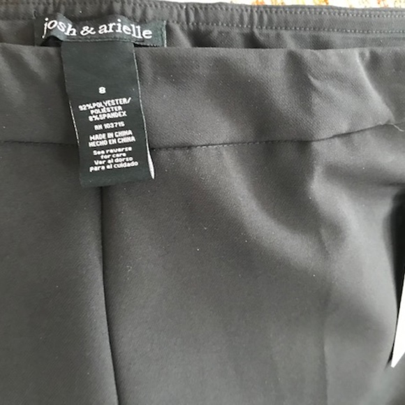 Black Gaucho"s with grommet trim - Picture 2 of 4